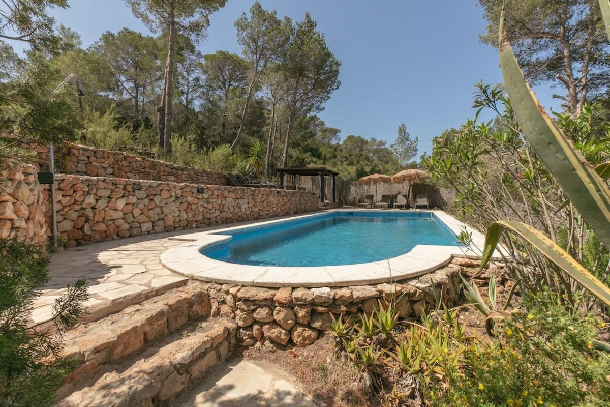 Sunset Villa With Pool And Seaview Cala Tarida  Exteriör bild